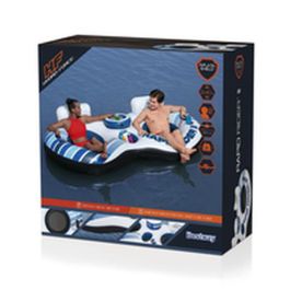 Bestway Rueda Doble Hinchable con Asas Rapid Rider 251x132 cm Playa y Piscina 43113 Bestway Rueda Doble Hinchable con Asas Rapid Rider 251x132 cm Playa y Piscina 43113