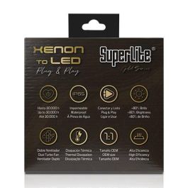 BOM12325 Kit Conversión Xenon a LED D1S Gold Canbus 9000K Plug & Play BOM12325 Kit Conversión Xenon a LED D1S Gold Canbus 9000K Plug & Play