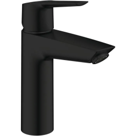 Grohe 237462432 Mezclador monomando de lavabo Negro mate Caño mediano Ahorro de agua