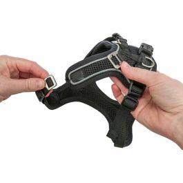 Arnés para Perro Trixie Premium FlexMesh Negro XS/S