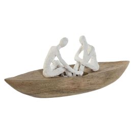 Figura Mediterraneo DKD Home Decor Blanco Natural 14 x 16 x 42 cm Precio: 43.88999967. SKU: B18WTVYKZS