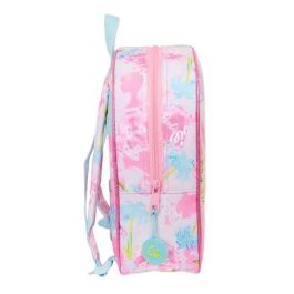 Mochila Escolar Barbie Painterly Rosa Azul cielo 22 x 27 x 10 cm