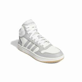 Zapatillas Casual de Mujer Adidas Hoops 3.0 Mid Blanco