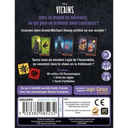 Asmodee Hombres Lobo de Thiercelieux: La Asamblea de los Villanos - Juego de Mesa Edición Disney para 6-12 Jugadores, +10 Años, 30 Minutos