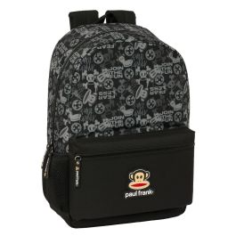 Mochila Escolar Paul Frank Join the fun Negro 30 x 46 x 14 cm Precio: 20.69000054. SKU: B17HNNF7GC