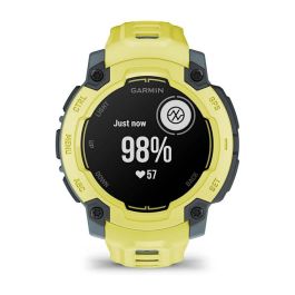 Garmin Instinct E Reloj Inteligente Deportivo GPS, 45 mm, Pantalla MIP 0.9", 16 Días Batería, 10 ATM, Twilight/Electric Lime, Seguimiento Actividad y Frecuencia Cardíaca