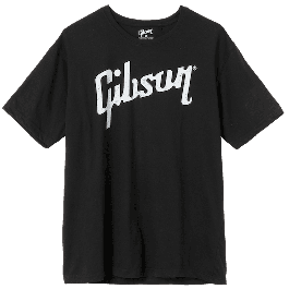 T-Shirts - Distressed Gibson Logo T (Black), Xl Precio: 19.49999942. SKU: B1BFC4CHAW