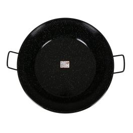 La Estrella Paellera Honda Bordonada 55 cm 25 Litros Jaspeada (4 Unidades)