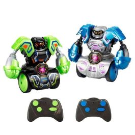 Bizak Robot Kombat Tornado Battle - Robot de Combate con Puñetazo 360º, Armaduras Desmontables, Luces y Sonidos - Edad +5 años