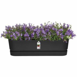 Greenville Oval Planter - Plastic - Ø70 - Negro