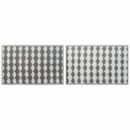 Alfombra DKD Home Decor Gris Blanco 180 x 1 x 120 cm (2 Unidades) Precio: 18.49999976. SKU: B1HCP7STFY