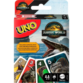 UNO Juego de Cartas Jurassic World Rebirth JFT28 Mattel Games Español Inglés Francés Alemán Portugués Precio: 12.50000059. SKU: B1GH48XG86