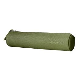 Estuche Portatodo Liderpapel Slim Cilindrico 220x45 mm Verde Militar