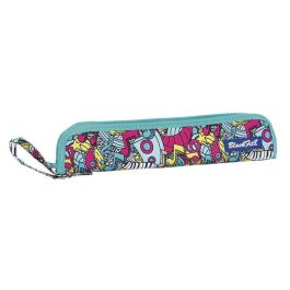 Safta Portaflautas 300D Poliéster Escolar, Modelos Surtidos en Multicolor, Ideal para Flautas de 37x2x8 cm, Niños +3 años