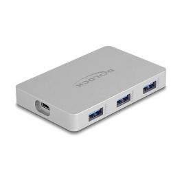 DeLOCK Hub USB 7 Puertos (4x USB-C, 3x USB-A) con Power Delivery 82W, USB 3.2 Gen 2, 10 Gbps, Aluminio Gris Precio: 86.636. SKU: B1CMSYMN37