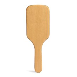 Idc Institute Cepillo Rectangular RECTANGULAR BRUSH Doble Cerda de Plástico y Nylon para Desenredar el Cabello, 1 Unidad