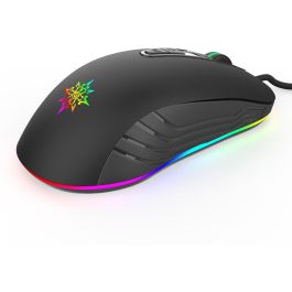 INCA IMG-348 Ratón Gaming 3200 DPI RGB 7 Botones USB Negro