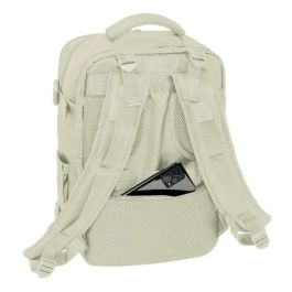 Safta Mochila Viaje Cabina Portatil 15,6'' Beige 29x44x19 cm