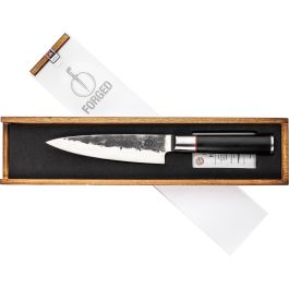 Forged FOR8720791530990 Cuchillo de Chef Forjado SEBRA 16 cm Acero Japonés 440C Mango de Madera Dalbergia