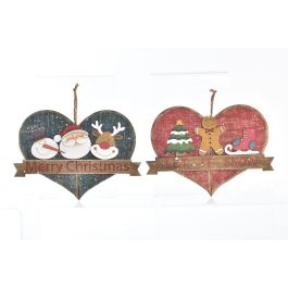 DKD Home Decor Adornos Colgantes de Navidad Tradicionales en Madera, Colores Rojo y Verde - Pack 12 Unidades Surtidas Precio: 46.63824. SKU: B1CBZ8RYHT