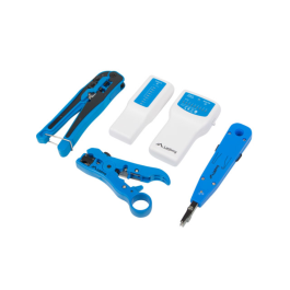 Lanberg Kit Herramientas Pelacables Crimpadora Testador para Conectores RJ-11 y RJ-45 Precio: 26.49999946. SKU: B14LXHH942