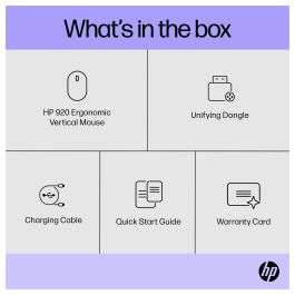 HP Raton 920 ERGONOMICO vertical inalambrico