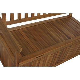 DKD Home Decor Banco Terraza Y Jardin Marron Acacia 60 x 87 x 120 cm