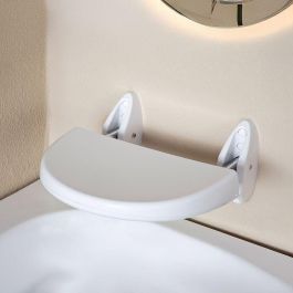Basics Asiento de Pared Plegable para Bañera Blanco 36 x 40 cm Precio: 43.88999967. SKU: B129X7TWKR