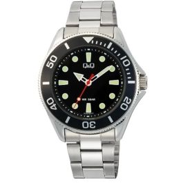 Reloj Hombre Q&Q GENT DIVER BLACK (Ø 41 mm) Precio: 57.0273. SKU: B1HDDHJ8F2