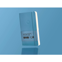 Antartik Cuaderno A6 Tapa Blanda Hojas Lisas Azul Claro 100 Hojas 80 gr FSC