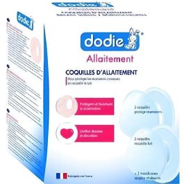 DODIE Conchas de lactancia x4 protectoras, para pezones agrietados y sensibilidad, facilita la curación y protege de la fricción Precio: 30.50000052. SKU: B1JBRJ84VT