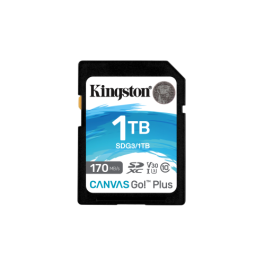 Kingston Technology Canvas Go! Plus 1 TB SD UHS-I Clase 10 Kingston Technology Canvas Go! Plus 1 TB SD UHS-I Clase 10