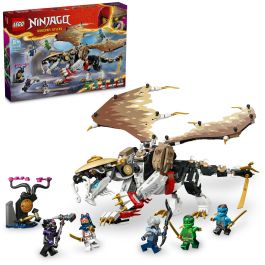 LEGO 71809 NINJAGO Equivale al Maestro Dragón, juguete ninja con 5 minifiguras (Lloyd y Nya)
