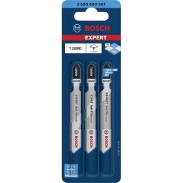 Bosch T150RD - Hojas de sierra de vaivén Expert para baldosa blanda, Diamond, 8.3 cm, 3 unidades