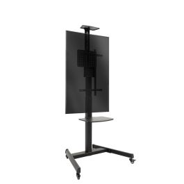 TooQ Soporte de Suelo Inclinable con Ruedas FS1184M-B para TV de 35-70" / hasta 70kg