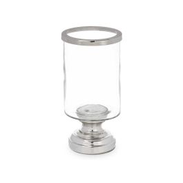 Portavela Copa Cilindro Plateada Giftdecor 12.5x25x12.5 cm Cristal y Acero (6 Unidades) Portavela Copa Cilindro Plateada Giftdecor 12.5x25x12.5 cm Cristal y Acero (6 Unidades)