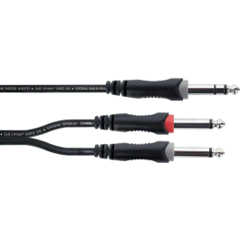 Cordial Cable Y Jack Estéreo Macho / 2 Jacks Mono Macho 3 M Precio: 11.49999972. SKU: B1AXRCJTQP