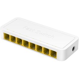 CUDY FS108D Switch Fast Ethernet (10/100) 8 Puertos RJ-45 Blanco