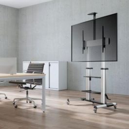 Aisens FT100TE-125 Soporte de Suelo PRO Inclinable -10/+5º con Ruedas, Manivela Ajuste Altura TV 60-100" 100kg, VESA 1000x600mm Aisens FT100TE-125 Soporte de Suelo PRO Inclinable -10/+5º con Ruedas, Manivela Ajuste Altura TV 60-100" 100kg, VESA 1000x600mm