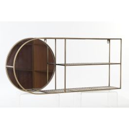 DKD Home Decor Espejo Moderno Dorado Metal 13 x 35 x 80 cm