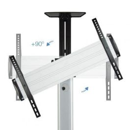 Soporte de Suelo Inclinable/ Ajustable con Ruedas TooQ FS1870M-B para TV de 37-70"/ hasta 50kg Soporte de Suelo Inclinable/ Ajustable con Ruedas TooQ FS1870M-B para TV de 37-70"/ hasta 50kg