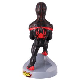 Cable Guy Miles Morales Spiderman Marvel, soporte de 21cm para mandos de PS5/Xbox y smartphones