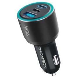 Thomson THO3513767410304 Cargador de coche 95W GaN con 2 USB-C PD (65W+30W) y USB-A QC 3.0 Precio: 44.9499996. SKU: B1J49CYCHT