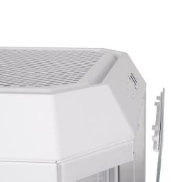 Thermaltake The Tower 250 Snow Mini Torre PC Blanco con Pantalla LCD 3.9 Pulgadas y Soporte para Discos 2.5/3.5"