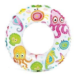Intex Flotador Hinchable Estampados Animados 51cm de Diámetro para Niños de 3 a 6 Años en PVC - Modelos Surtidos