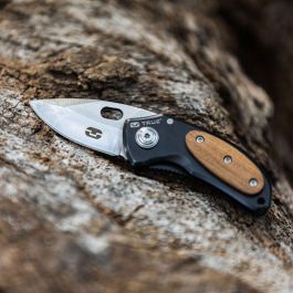 True Navaja Jacknife TU576K Pequeña Robusta y Resistente Acero Inoxidable de Bolsillo Plegable