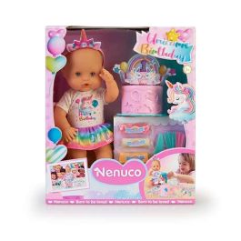 Muñeco nenuco cumpleaños de unicornio 35 cm. decora su tarta de unicornio con platilina. Precio: 30.79000001. SKU: B13HJCW359