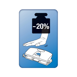 Taladro 4 Punzones Petrus 405 (25H) Gris
