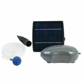 Ubbink Air Solar 100 1351374 Bomba de aire solar para estanque, 120 l/h, panel solar 12x12x2 cm, manguera 2m, piedra efervescente Precio: 59.89000028. SKU: B1GW76Z6H7