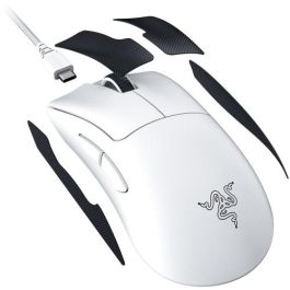 Razer DeathAdder V3 Pro Ratón Inalámbrico Óptico Blanco USB Type-C 30000 DPI Mano Derecha Juego